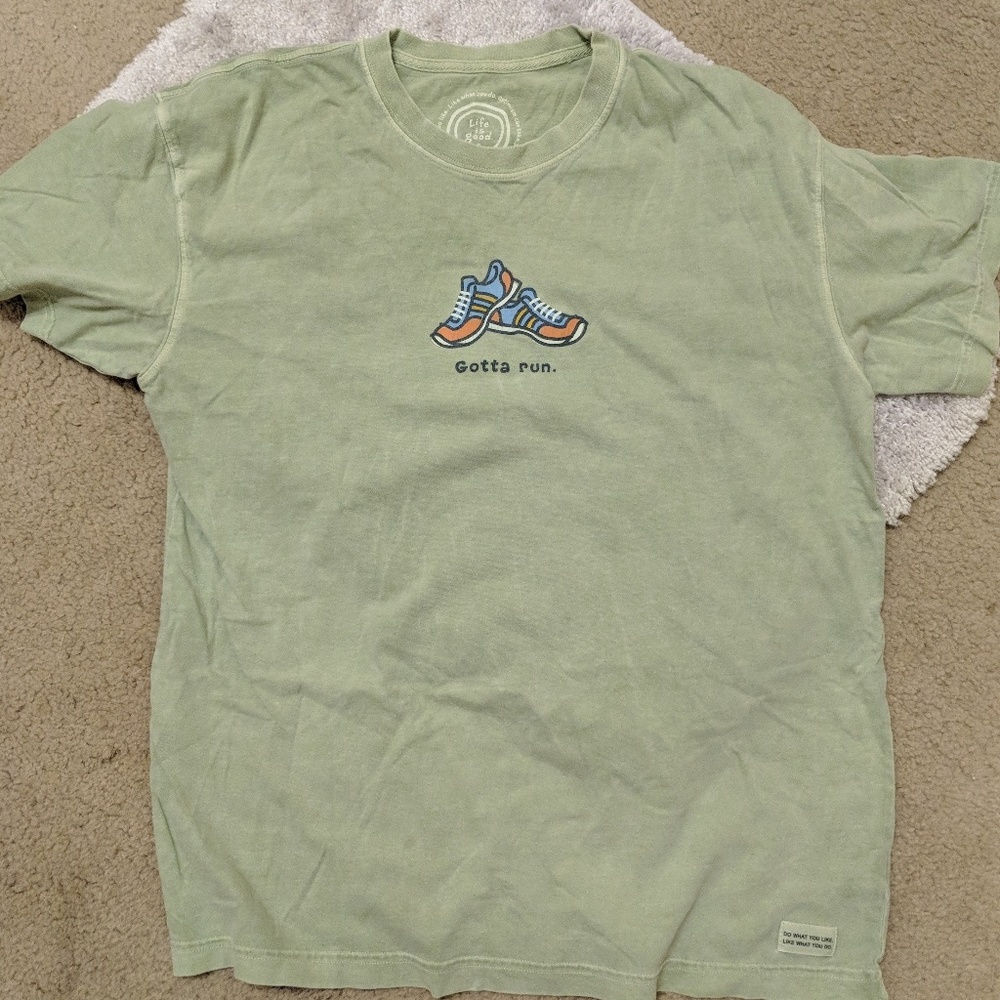 Life is Good Gotta Run Tee